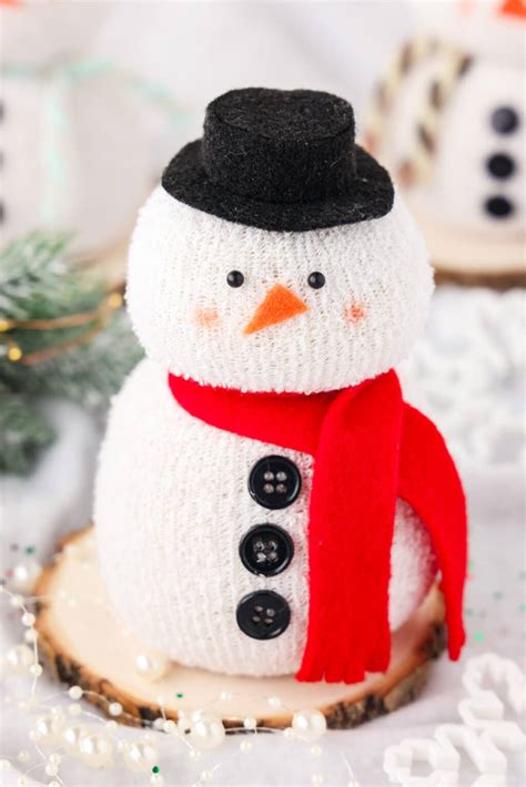 Sock Snowman Craft