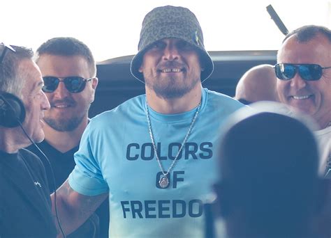 Photo gallery of Usyk-Joshua's debut press conference in Saudi Arabia ...