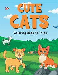 Image result for Cute Cat Coloring Pages