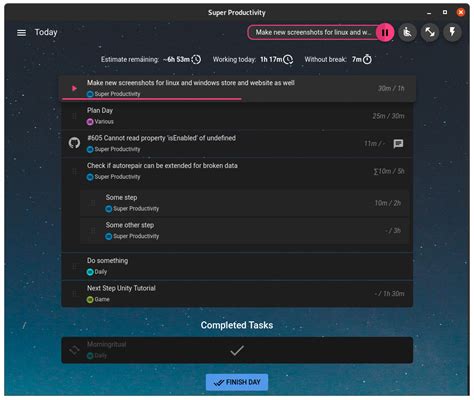 Task List Manager 的图像结果