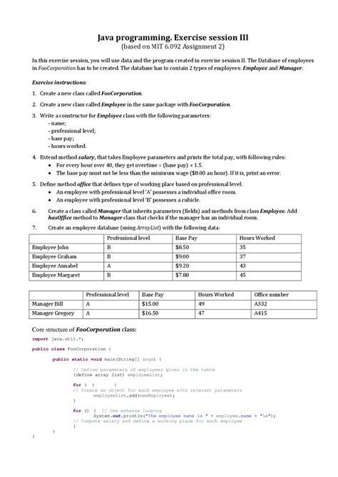 Image result for Exercise for Java Programming