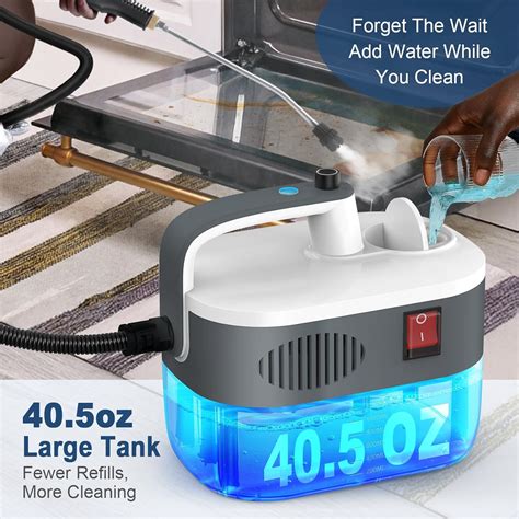 NelMist Steam Cleaner, Advanced 6-Level Adjustable Natural India | Ubuy