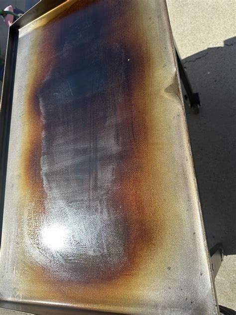 Seasoning griddle top : r/CastIronCooking