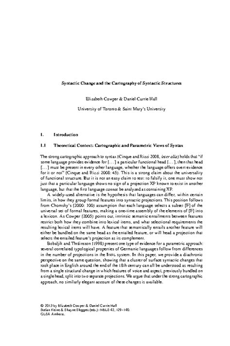 Examples of Syntactic Change 的图像结果