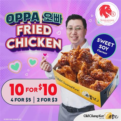 $10 FOR 10 Oppa Fried Chicken - Singapore Promo