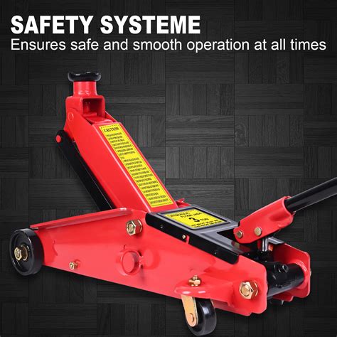 Snapklik.com : 3 Ton Low Profile Hydraulic Floor Jack Heavy Duty Steel ...