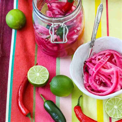 Mexican Pickled Red Onions Recipe | Recipe Cart | Recipe Cart