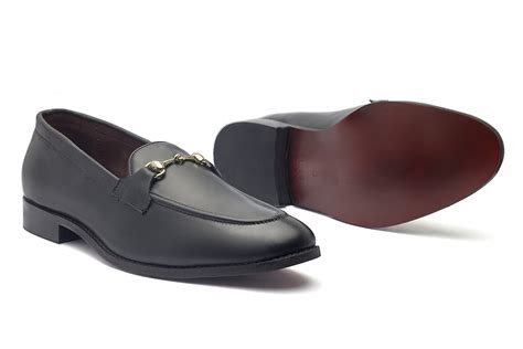 Charma Buckle Loafers – Black – Dapperfeet