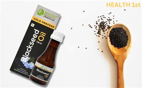 HEALTH 1st Cold Pressed Black Seed Oil (Kalonji Oil ), 100 ml : Amazon ...