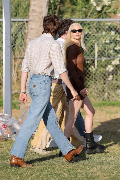 ANYA TAYLOR-JOY and Malcolm McRae Out at Coachella Valley Music and ...