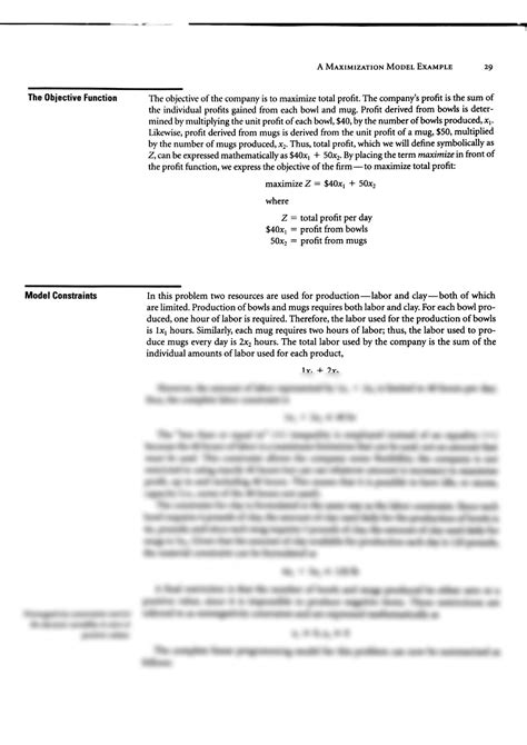 Linear Programming Model Formulation 的图像结果