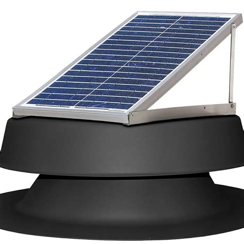Solar Powered Attics Fans - Nolan Construction | Skylights | Attic Fans ...