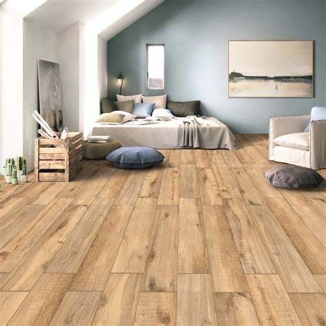 Honey Porcelain Wood Tiles - Wow with Wood Effect