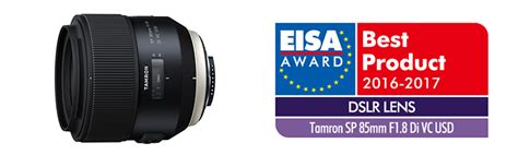 SP 85mm F/1.8 Di VC USD (Model F016) wins EISA Award for European DSLR ...