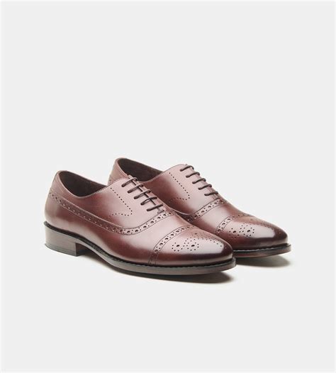 Goodyear Welted Brown Adelaide Oxfords – Kozasko