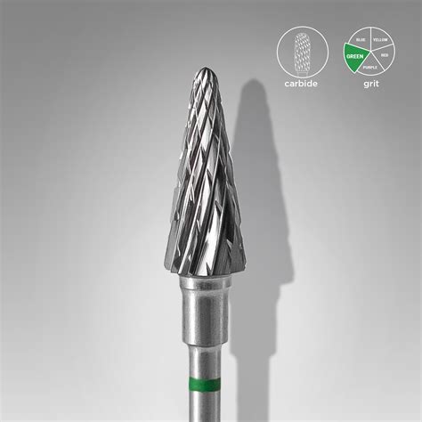 Carbide nail drill bit cone green EXPERT head diameter 6 mm / working ...