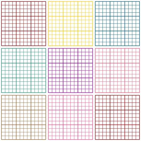 Graph Grid Template 的图像结果