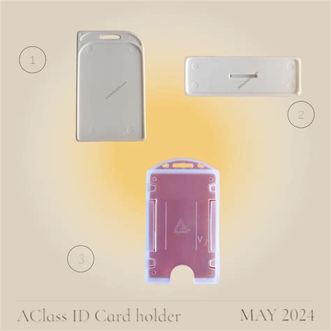 The A Class ID Card Holder: The Top Choice for Your ID Badge Supplies ...