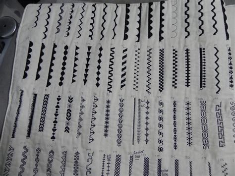 Image result for Sewing Machine Stitch Guide