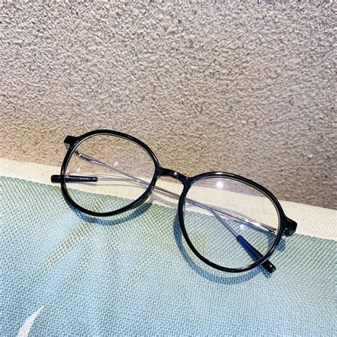 2019新款网红眼镜框女潮 复古圆框金属细腿近视眼镜架时尚平光镜-阿里巴巴