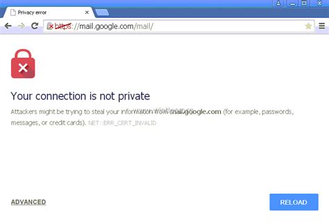 Your Connection Is Not Private Chrome Fix 的图像结果