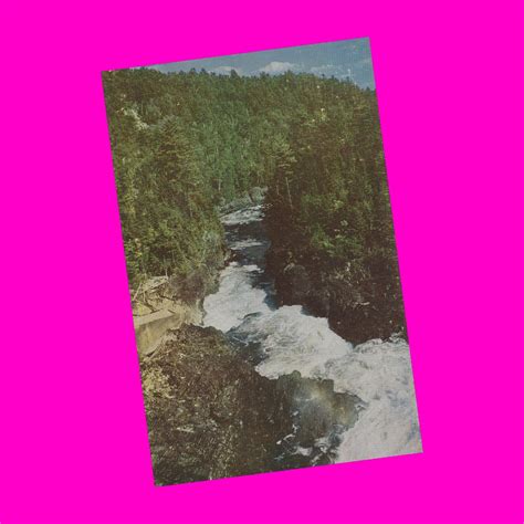 Buy Maine Vintage 1960s Postcard Ripogenus Gorge Canyon Dam Wilderness ...