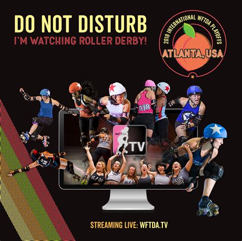2018 International WFTDA Playoffs: Atlanta "Do Not Disturb" Graphics ...