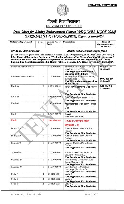 2024-03-16-Date-Sheet Ability Enchacement 23-Sem - UPDATED, TENTATIVE ...