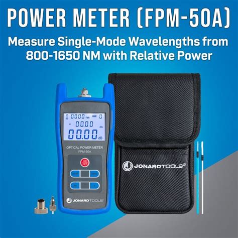 Jonard Tools Power-m Lcd Display Specialty Meter in the Specialty ...