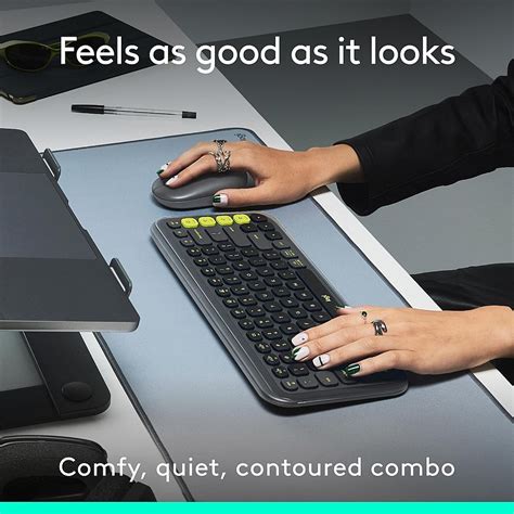 Logitech POP ICON Combo (Graphite) Best Price in India on Thevaluestore.in