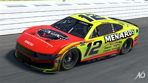 Ryan Blaney Menards/Jack Links 2024 by Colton Loomis - Trading Paints