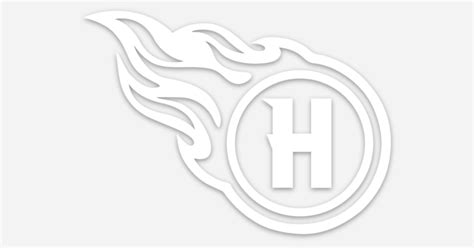 Hotshots OG Flamin’ H-Ball by Andrew Chalupa | Transfer stickers ...