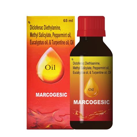 MARC REAL GOLD Marcogesic Back Pain Relief Oil 65 ml | Ortho Oil With ...