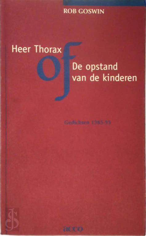 Boekwinkeltjes.nl - Heer Thorax of de opstand van de kinderen [met ...