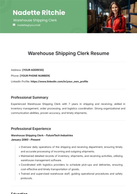 Free Warehouse Templates to Edit Online