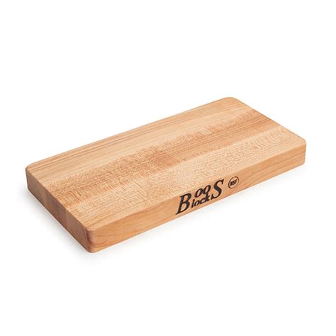 John Boos Chop-N-Slice Wood Cutting Board with Eased Corners, Maple ...