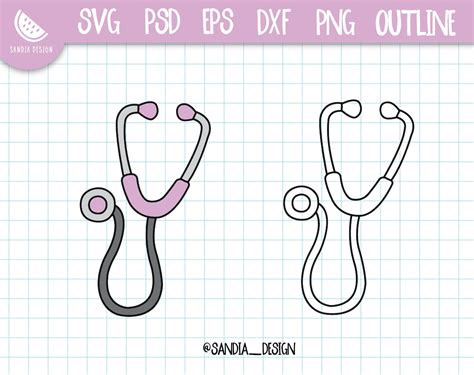 Printable Stethoscope 的图像结果