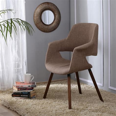 Buy Clive Fabric Chair - Beige from Home Centre at just INR 14950.0