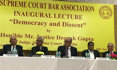 Majoritarianism Is Antithesis to Democracy: Justice Deepak Gupta ...
