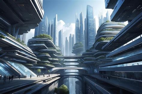 Technology City Background 的图像结果