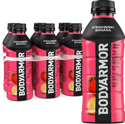 Amazon.com : BODYARMOR Sports Drink Dude Perfect Sour Apple, 16oz 12pk ...