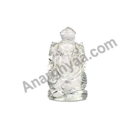 Clear Quartz Crystal Ganesha, Crystal Ganesha, Sphatika Ganesha ...