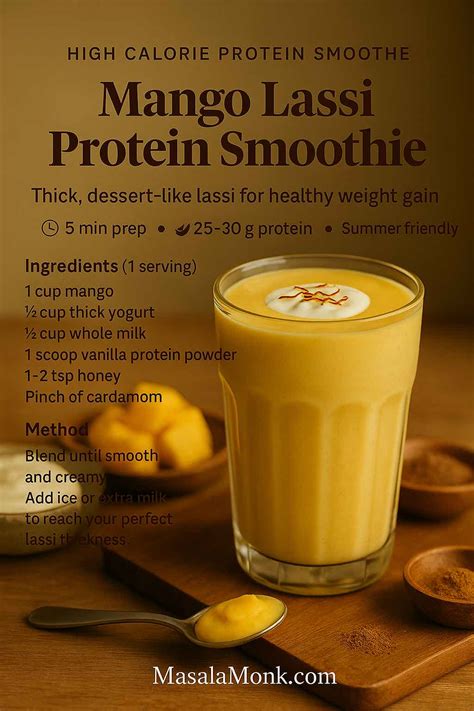 High Calorie Protein Shakes: 10 Ideas for Bulking & Healthy Gains | Masala Monk