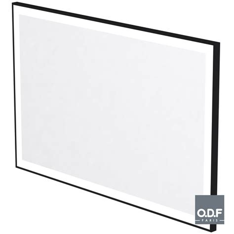 BIM objects - Free download! Mirror with frame and rectangular LED ...