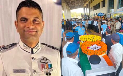 Air crash: Body of Wing Commander arrives for last rites in Belagavi