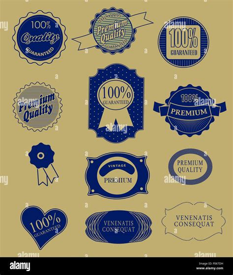 Top 10+ Free Retro Label Luxury Design Vector