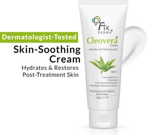 Fixderma Cleovera cream, Skin moisturizer with Aloe vera, soothing ...