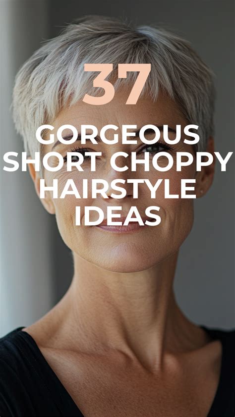 37 Gorgeous Short Choppy Hairstyle Ideas in 2025 | Short choppy layered ...