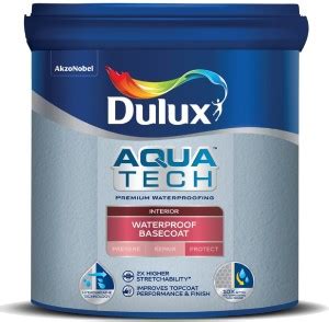 Dulux Aquatech Interior Waterproof Basecoat, Liquid Form, Self-Priming ...