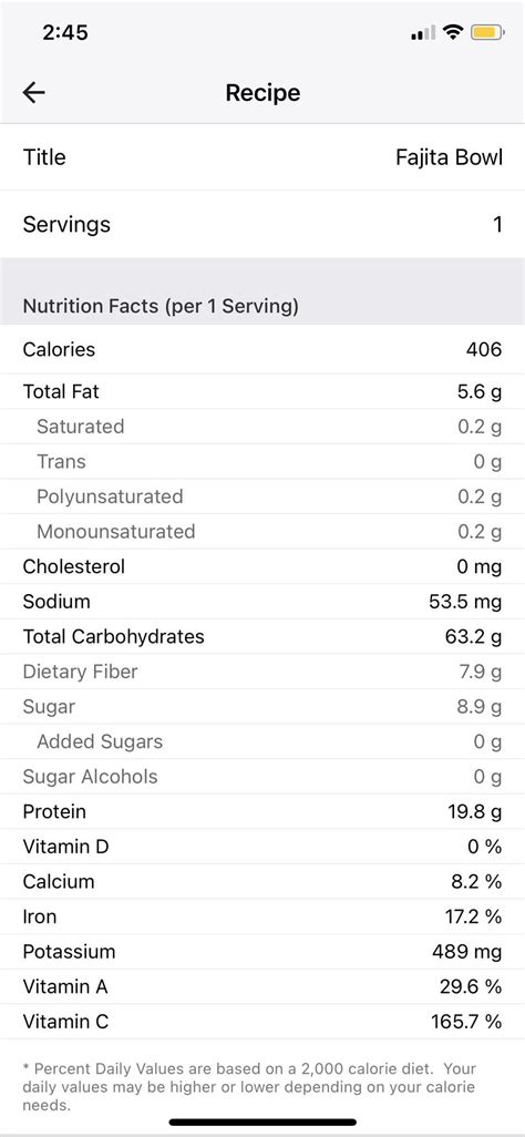 406 kcal for this chicken fajita rice salad bowl! Delicious, nutritious ...